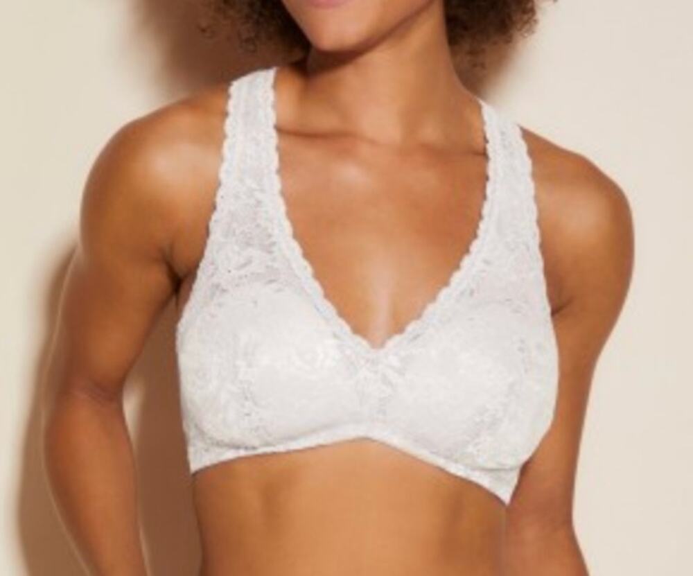 Cosabella NSN Padded Racerback bra never 1356 moon ivory white XL NWT